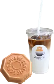 装飾:コーヒーとお菓子